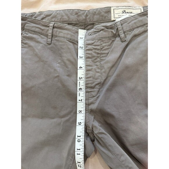 Pence Mens 46 (S) Gray Straight Leg With love 16th edit. Pool Pants Chino Italy - Picture 9 of 10